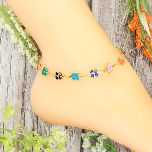 "Dainty Anklet for Women – Elegant Everyday Jewelry & Perfect Gift | MLCRC1727 - Picture 4 of 10